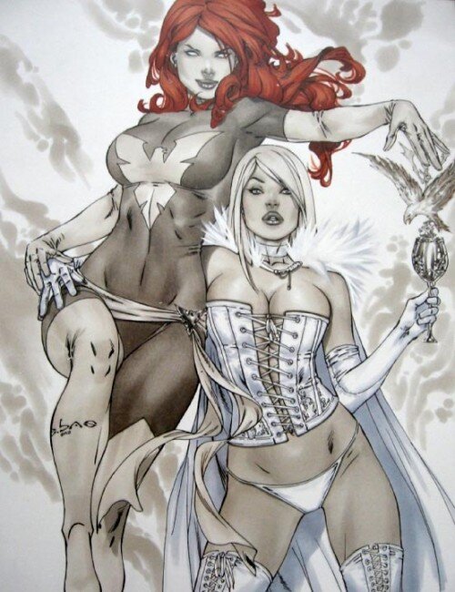 Jean Grey, Emma Frost picture