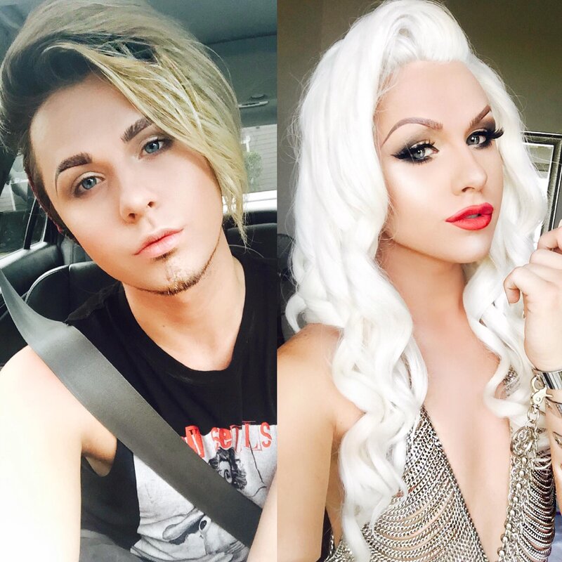 Before (Cameron) and After (Farrah) picture