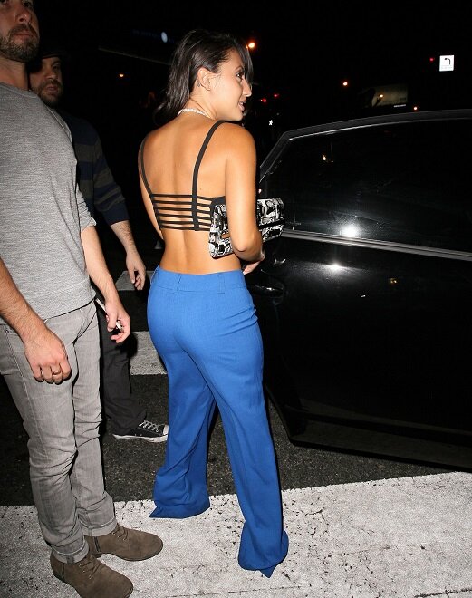 Francia Raisa Enjoys A Night Out Bootsy Bellows picture