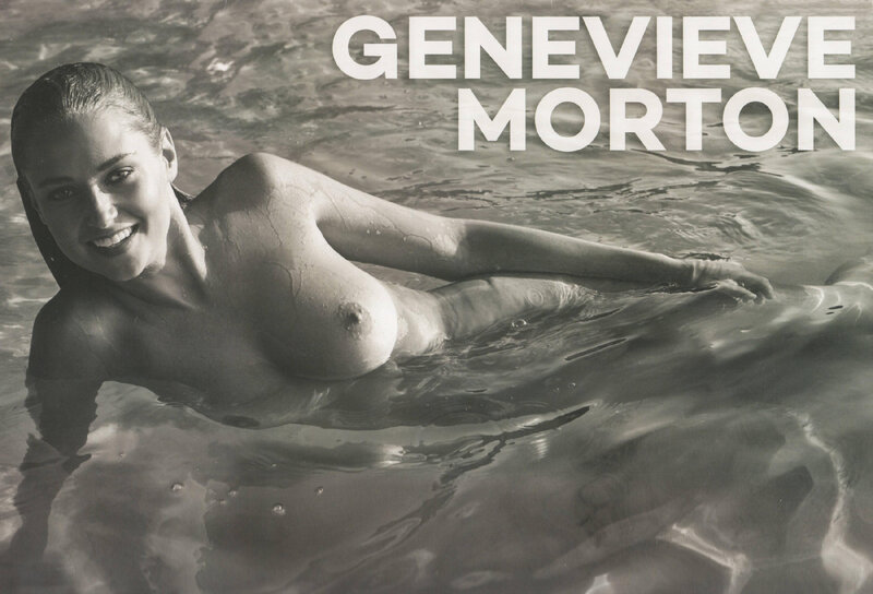 Genevieve Morton's 2017 completely nude calendar picture