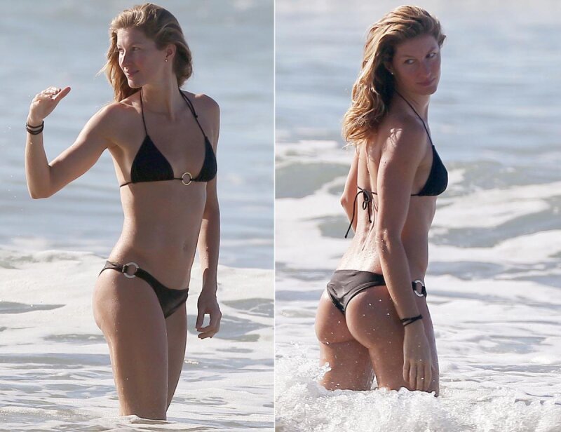 Gisele Bundchen shows off her incredible body in Costa Rica. picture