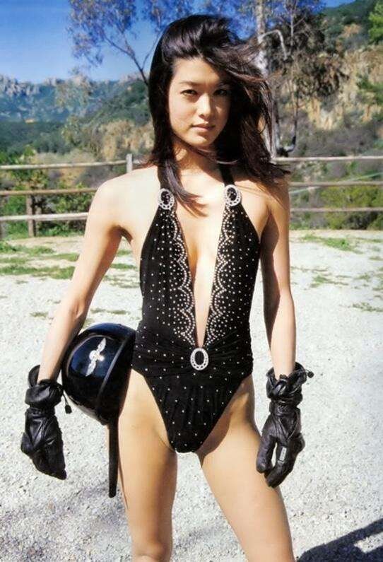 Grace Park sexy bike slut picture