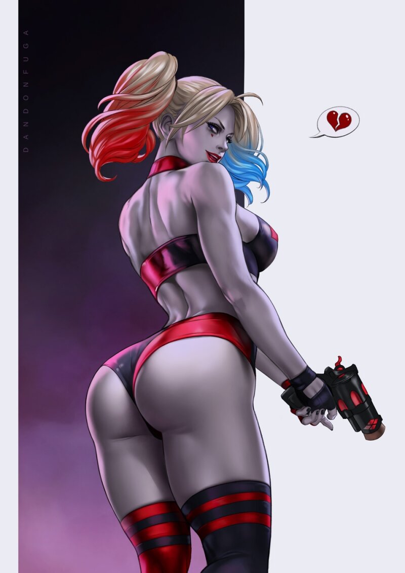 The ass of Harley Quinn. picture