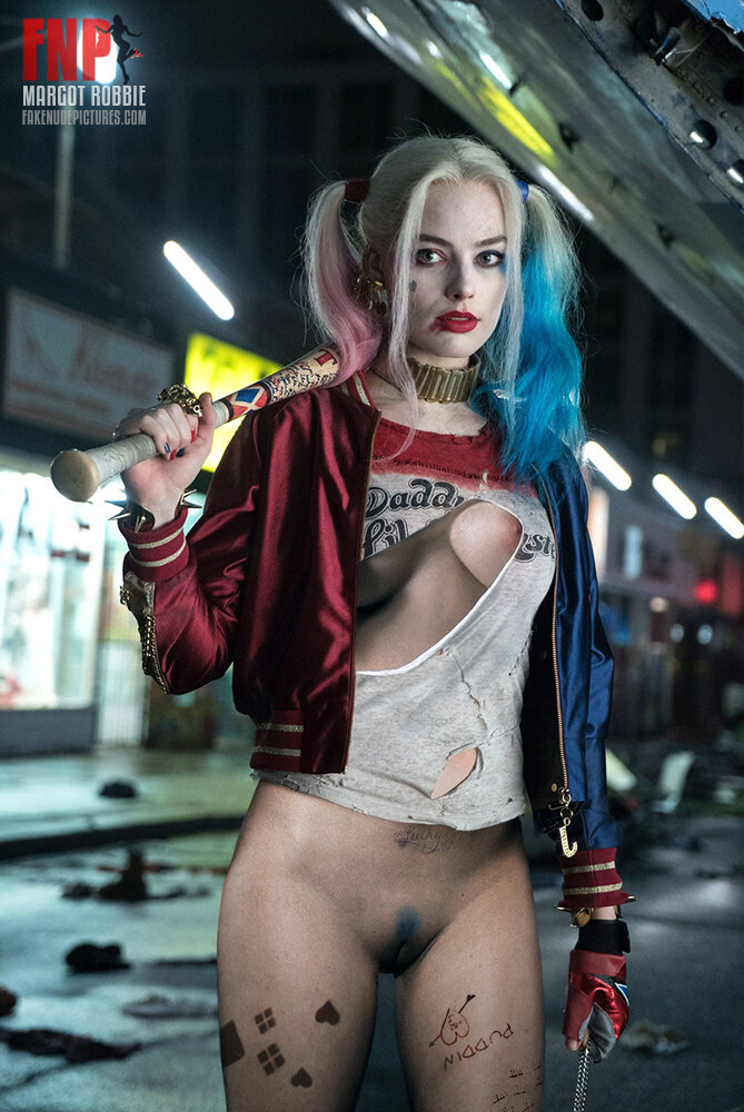 Margot Robbie Fake, as Harley Quinn picture