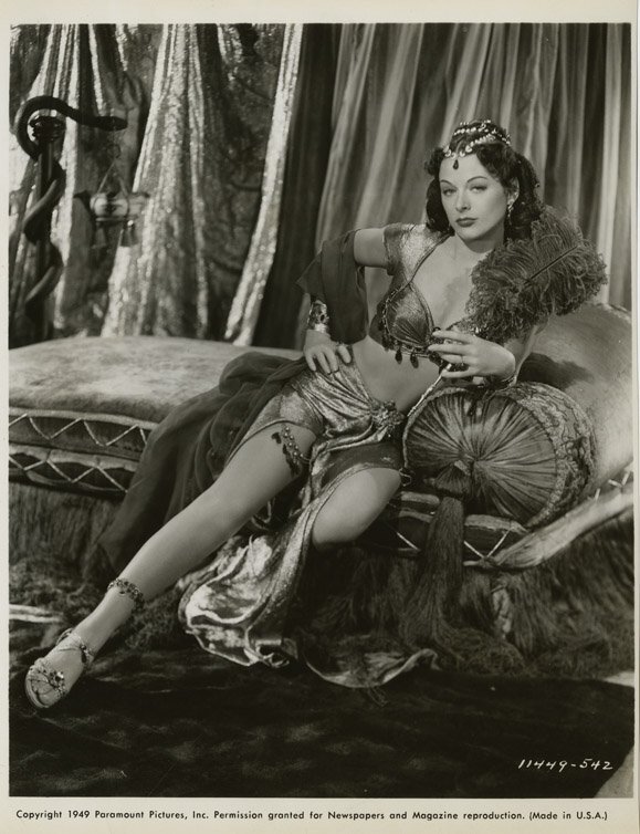 Hedy Lamarr - 5'7'' - Austrian Sweetheart....1949 "Samson and Delilah"- A Favorite.....Passed 2000. picture
