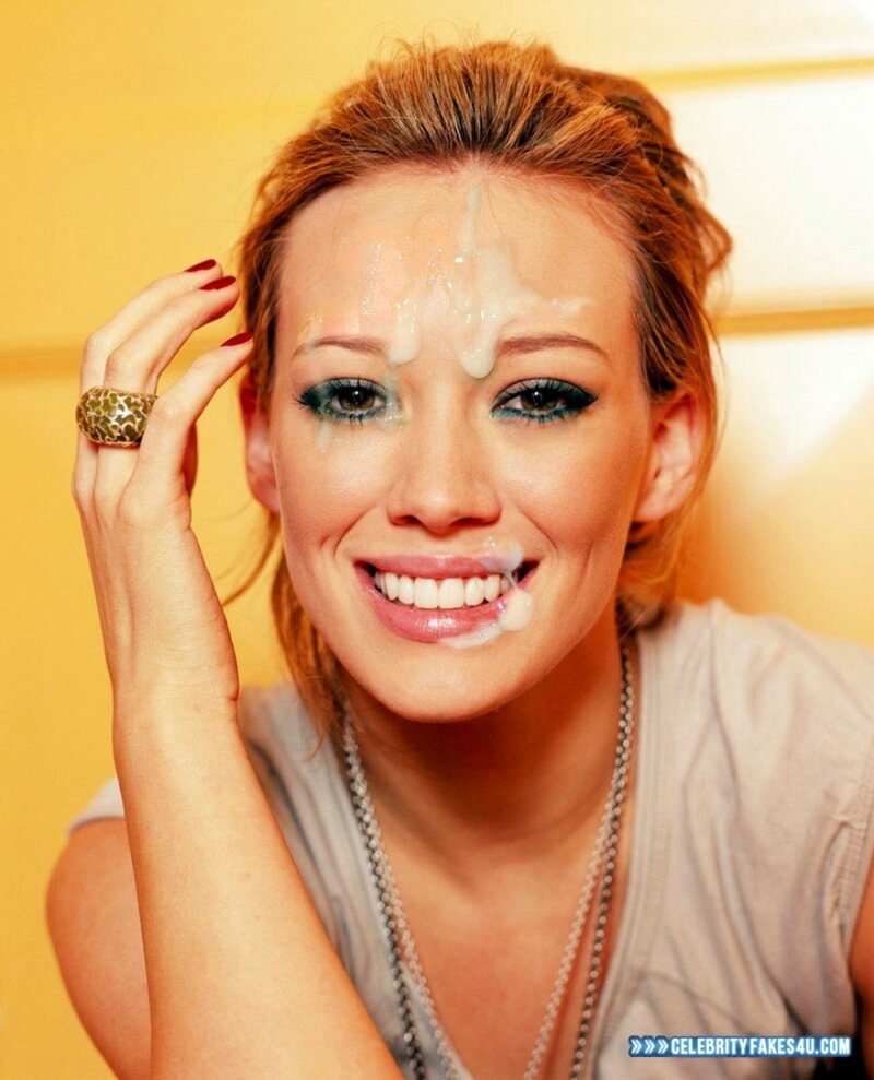 Hilary Duff facial picture