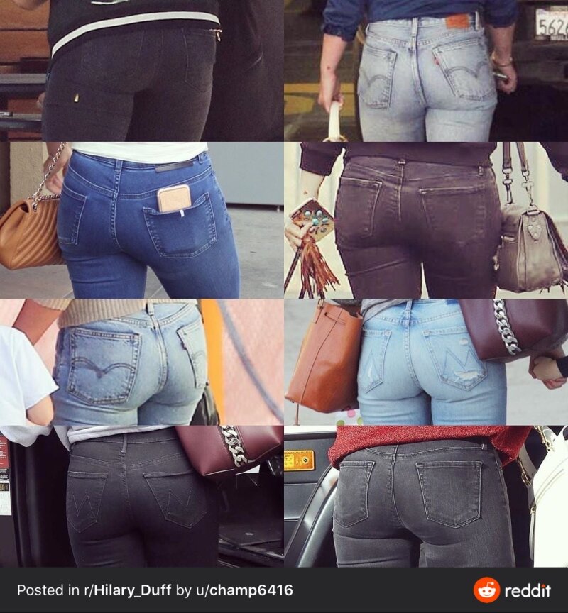 Hilary Duff ass in jeans picture