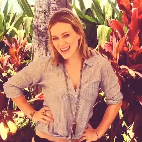 hilary duff als challenge picture