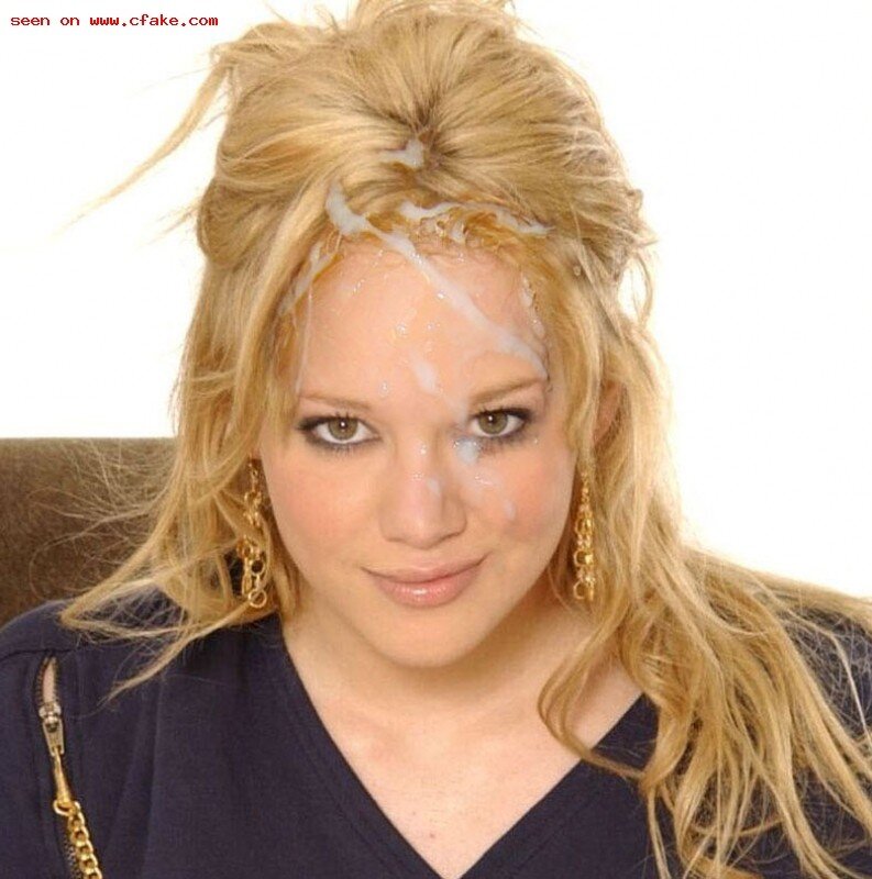 Hilary Duff facial picture