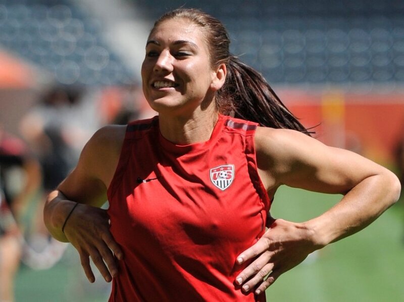 Hope Solo, Goalkepper picture