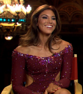 Hope Solo dressed up picture