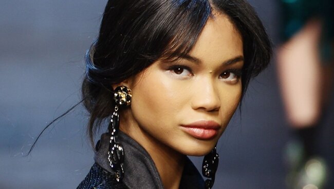 Chanel Iman -12/90 -5'10''- 33-23-33''- 32A-Bra -8-Shoe, Hot Model, Sweet Wet Cunnilingus! -Yum! Yum! picture