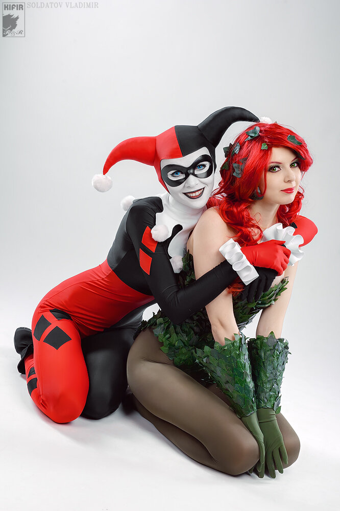 harley and poison ivy picture