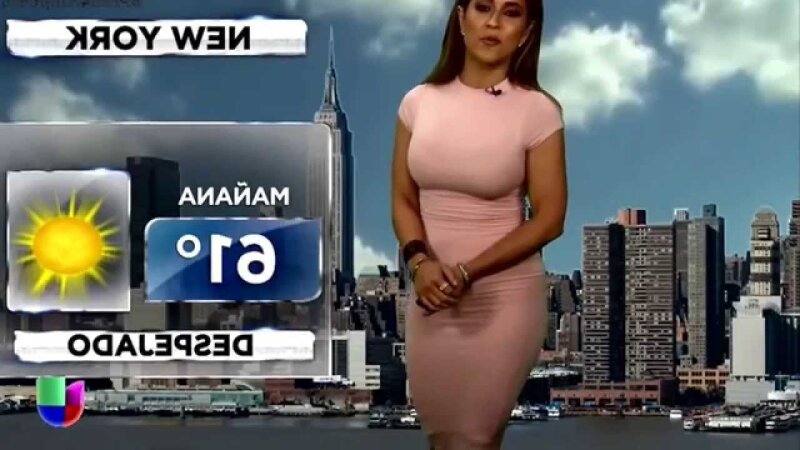 big titted weather woman Jackie Guerrido picture