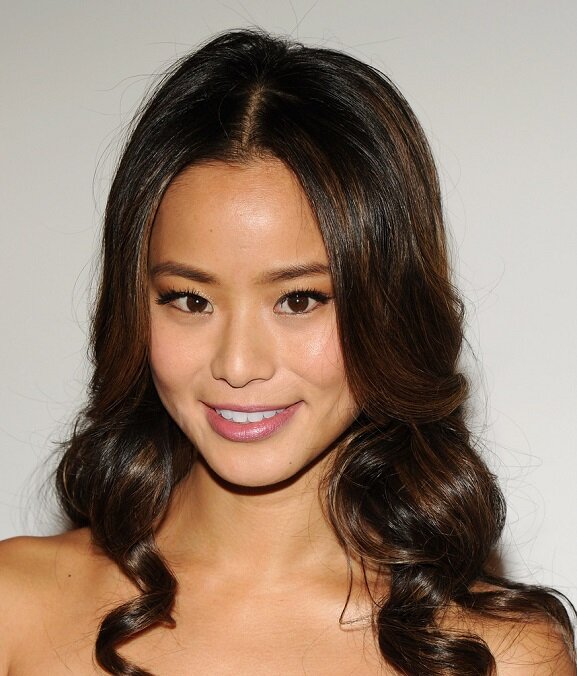 jamie chung herve leger close up picture