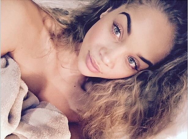 jasmine sanders nude in bed picture