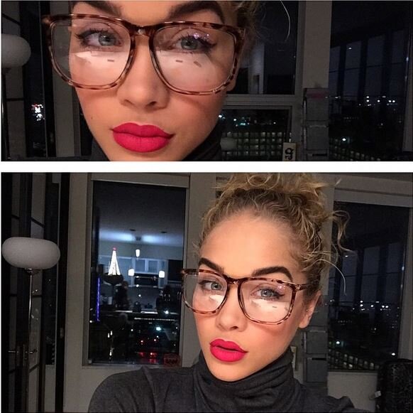 jasmine sanders hipster glasses picture