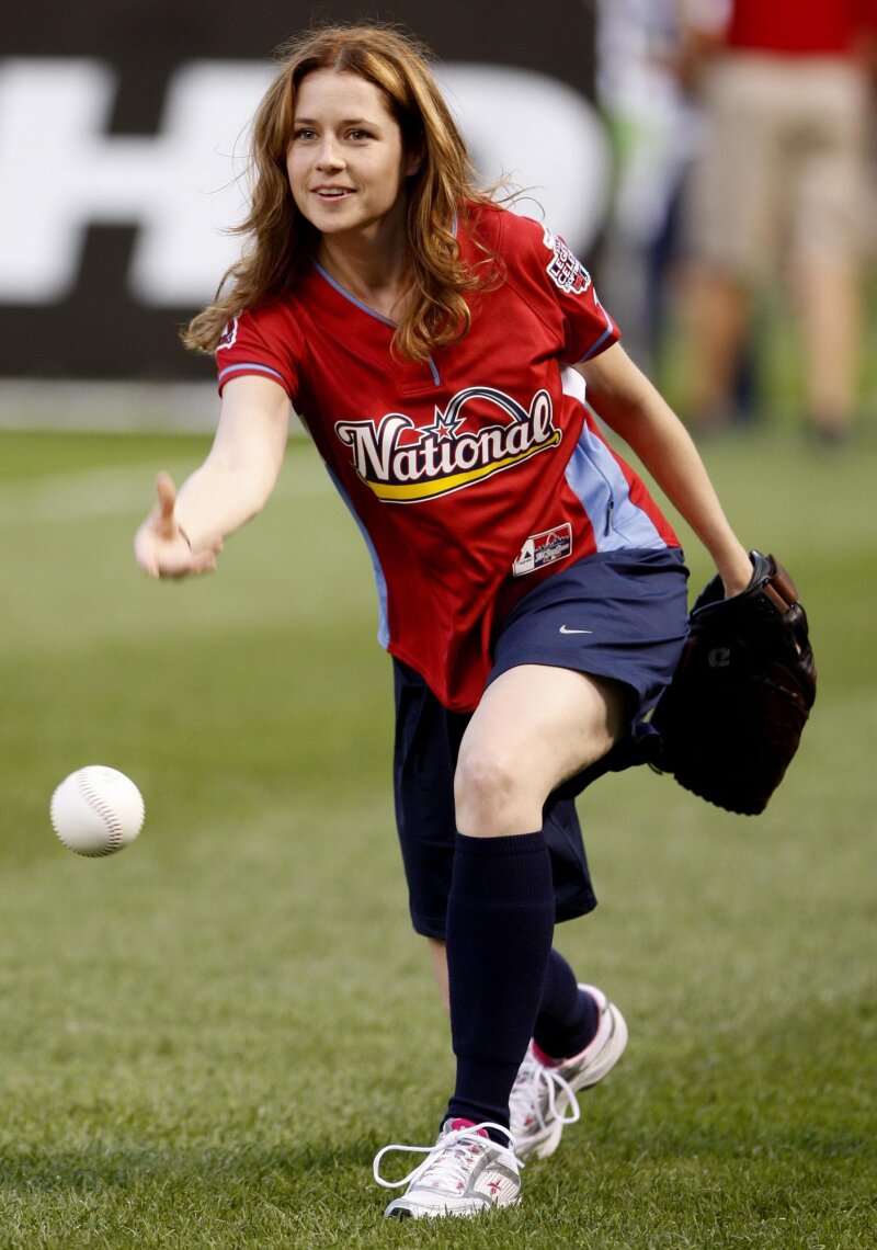 Jenna Fischer -3/72 -5'5''- 34C-25-34''- 125lbs - 8-Shoe, Athletic Cunnilingus! - Yum! Yum! picture