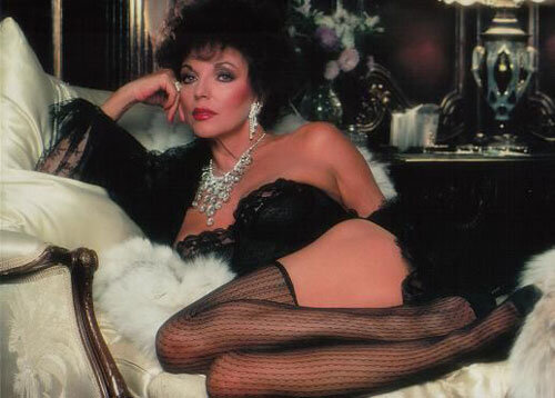 PIC - Joan Collins lingerie pic picture