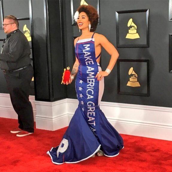 Joy Villa @ 2017 Grammys picture