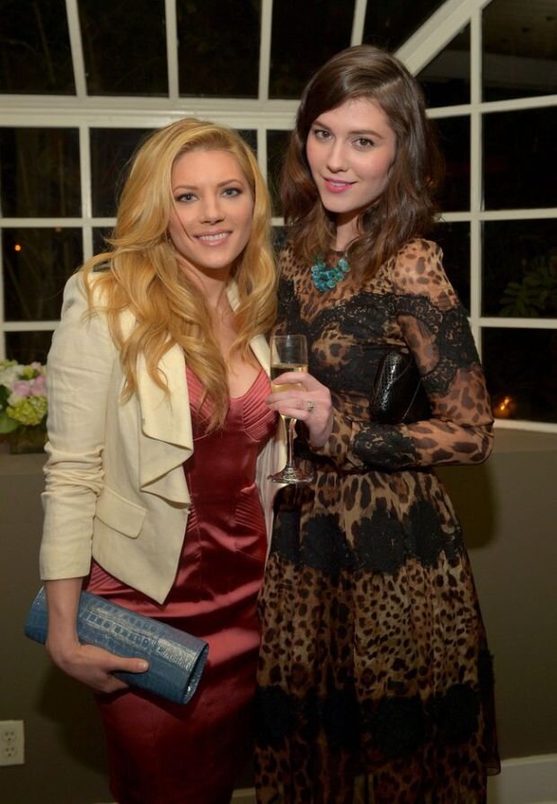 LOS ANGELES, CA – FEBRUARY 18: Actress Katheryn Winnick and Mary Elizabeth Winstead attend Vanity Fair and Juicy Couture’s Celebration of the 2013 Vanities Calendar hosted by Vanity Fair West Coast Editor Krista Smith and actress Olivia Munn in support of picture
