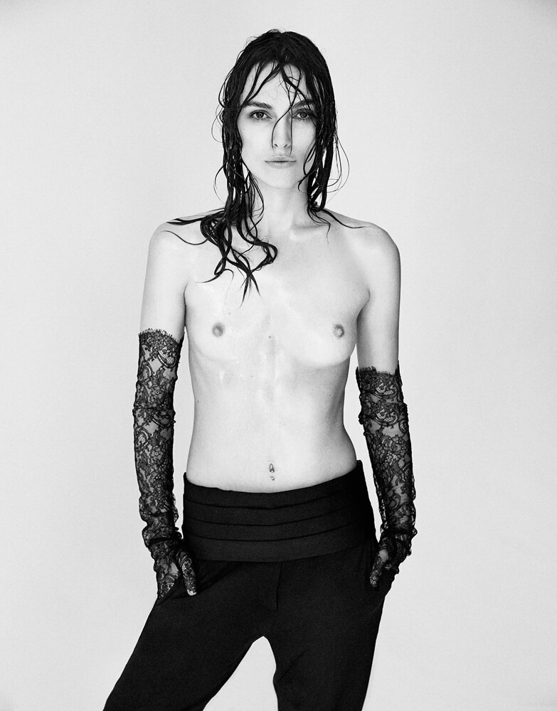 Keira Knightley Topless in Interview picture
