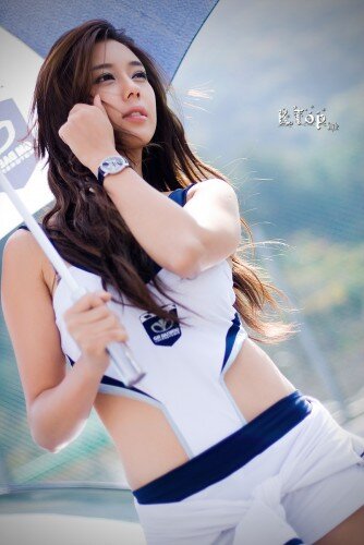 Kim Ha Yul At Cj Super Race picture