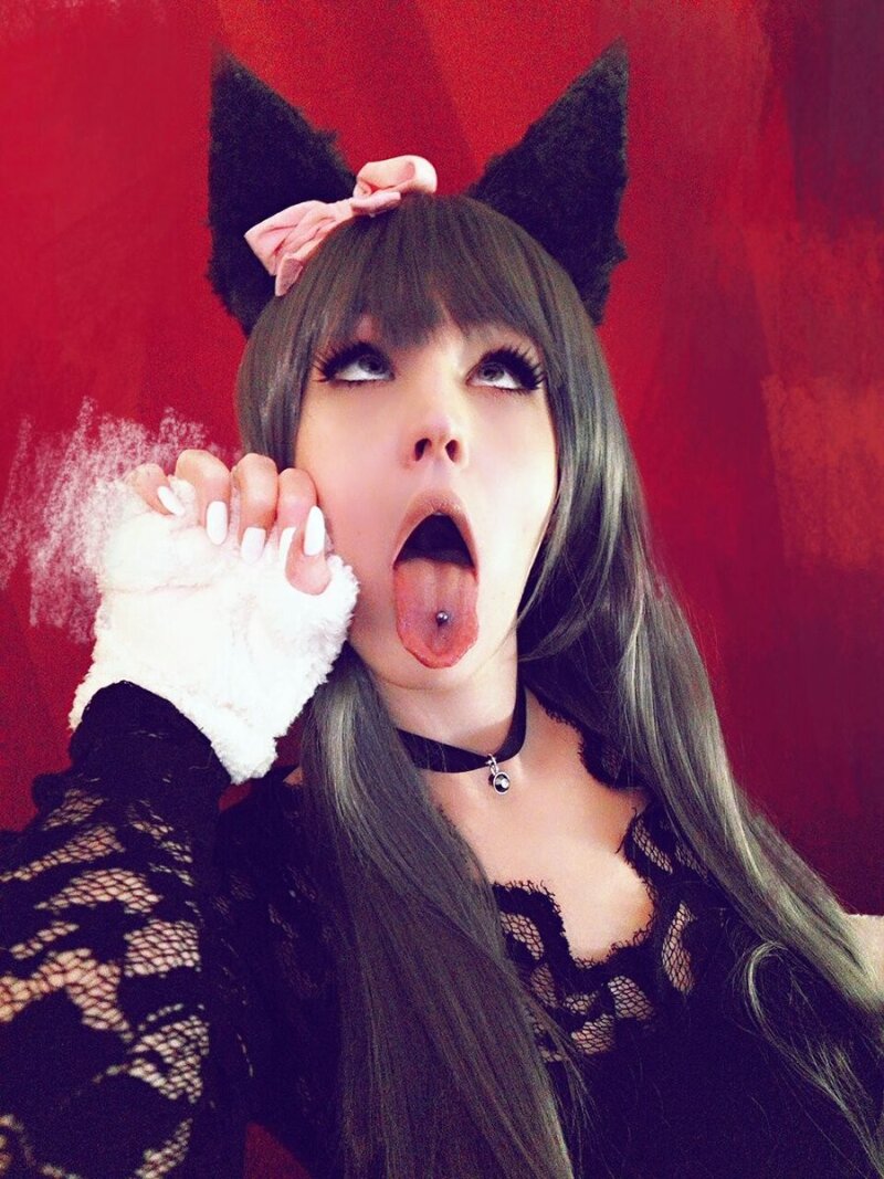 Kitty cat ahegao picture