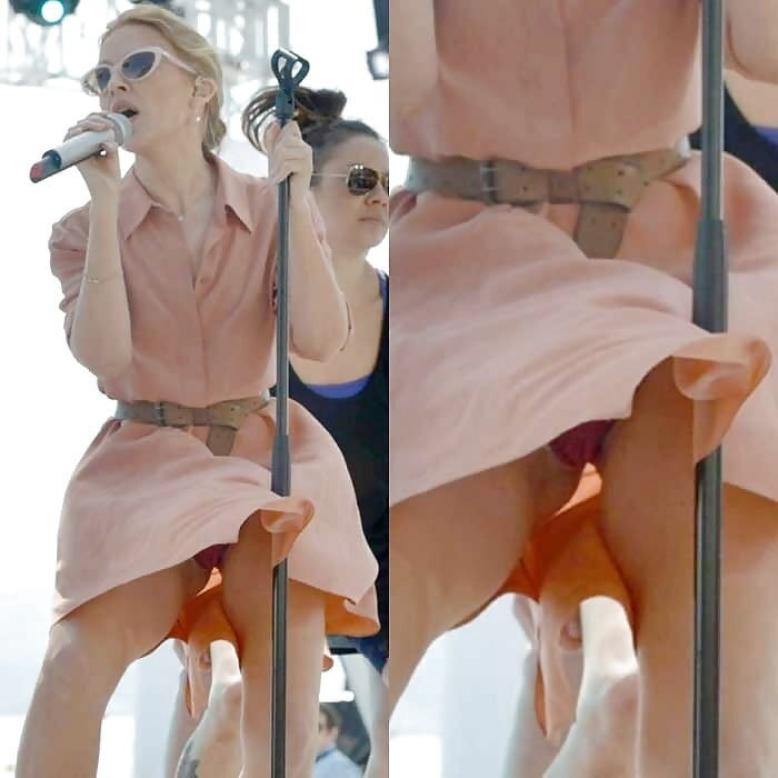 Kylie Minogue upskirt picture