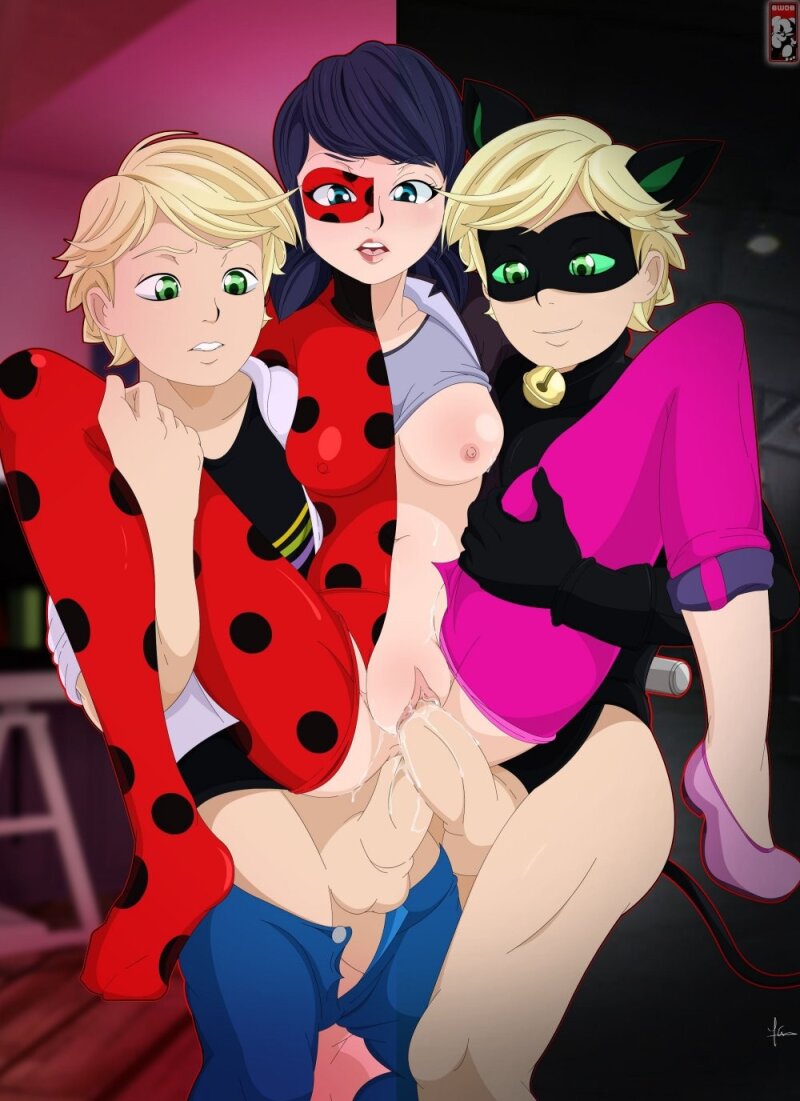 Lady Bug x 2x Cat noir picture