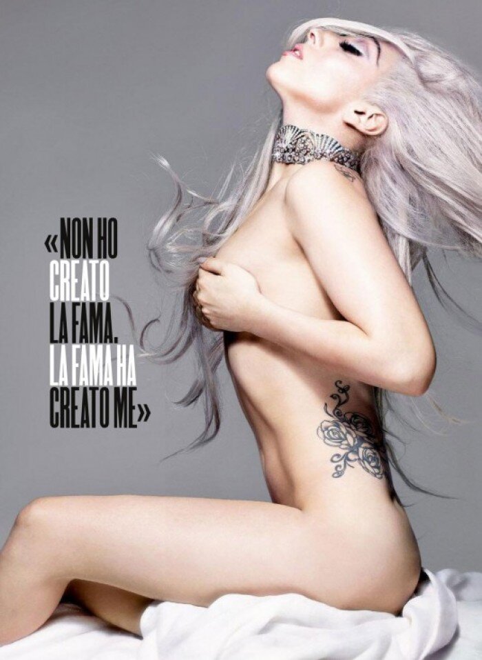 La célèbre Lady Gaga est lingerie très sexy picture
