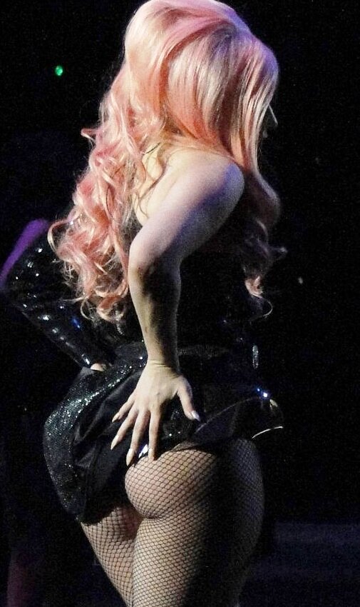 Lady Gaga, Petite Italian, With A Generous Italian Ass. Fucking Perfect.....Anal-ingus!! picture