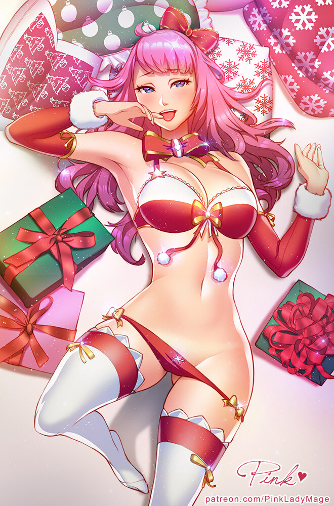 Pink Lady Mage Christmas by PinkLadyMage picture
