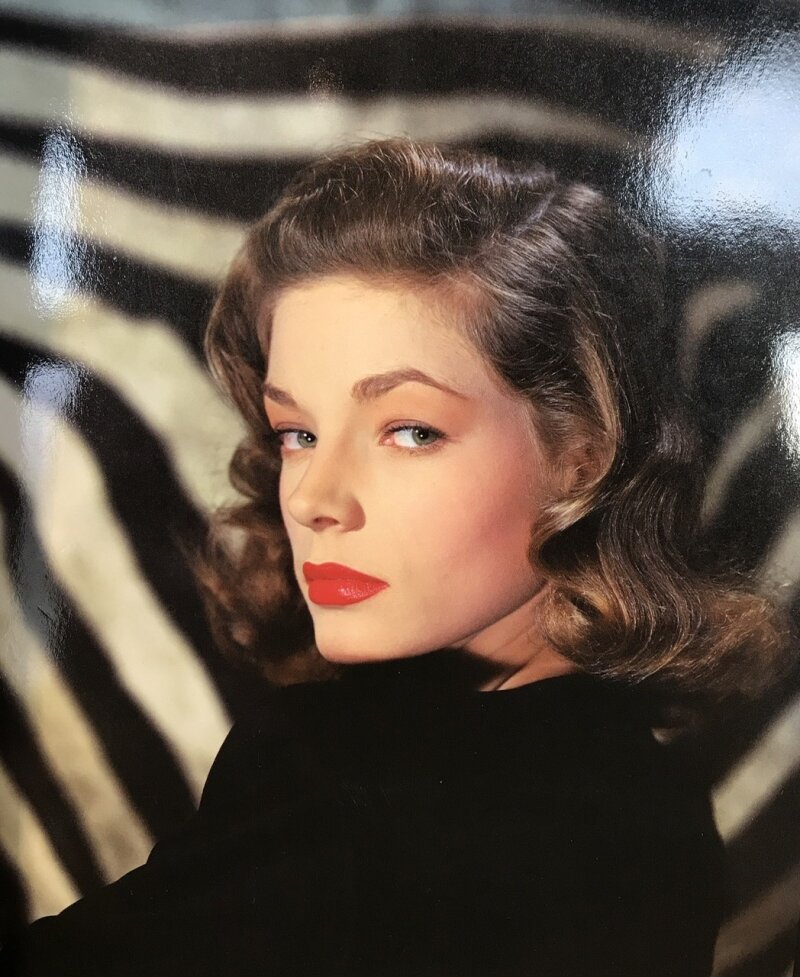 Lauren Bacall in Technicolor picture