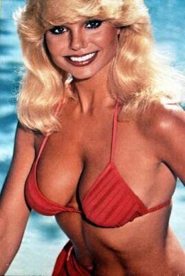 Loni Anderson in rosso bikini caldo picture