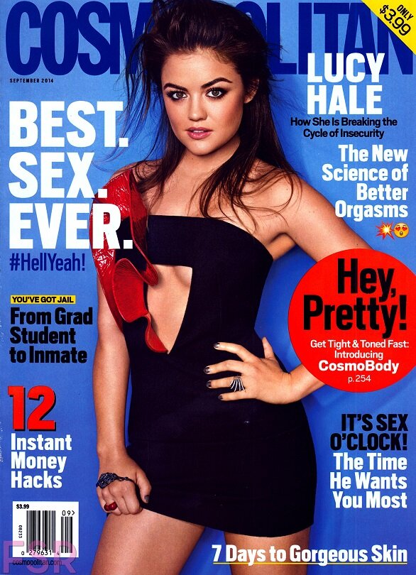 lucy hale cosmopolitan cover picture