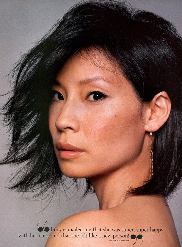 lucy liu closeup picture