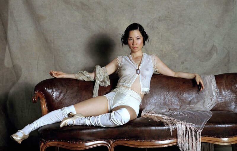 Lucy Liu -12/68 -5'3''- 34B-23-34''- 110lbs - 6-Shoe, Petite MLF Cunnilingus! - Yum! Yum! picture