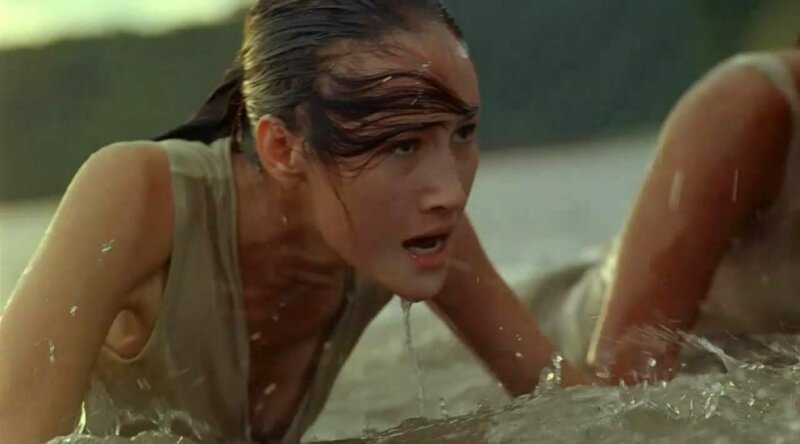 Maggie Q Nip Slip Scene from ‘Naked Weapon’ picture