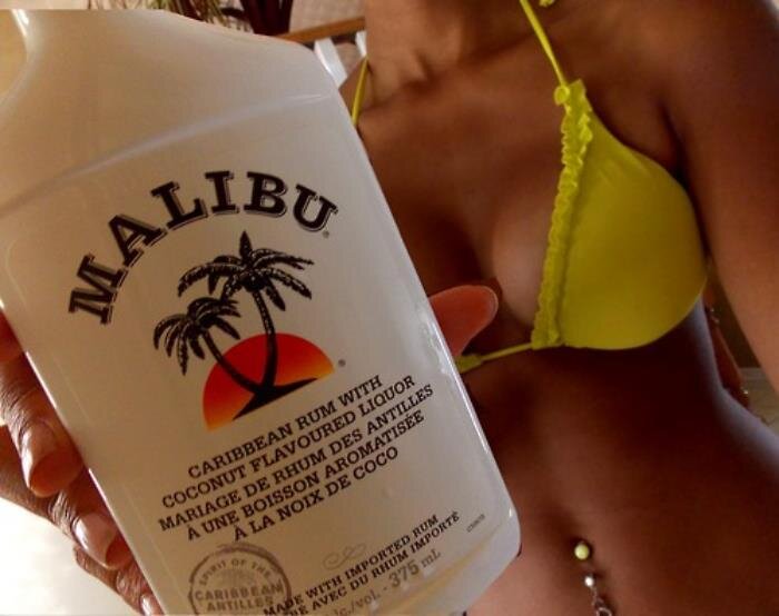 Malibu and bikini picture