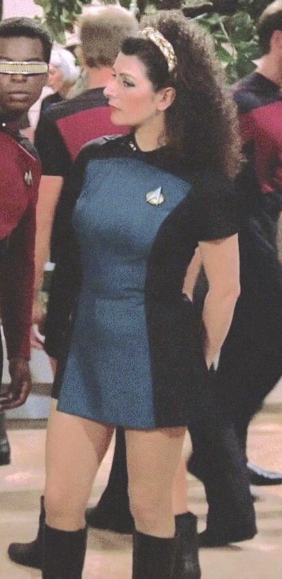 TROI IN MINIDRESS UNIFORM picture