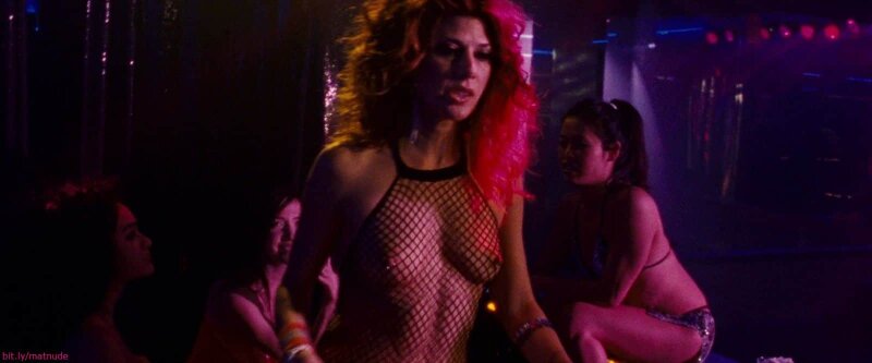 Marisa Tomei is a stripper in The Wrestler picture