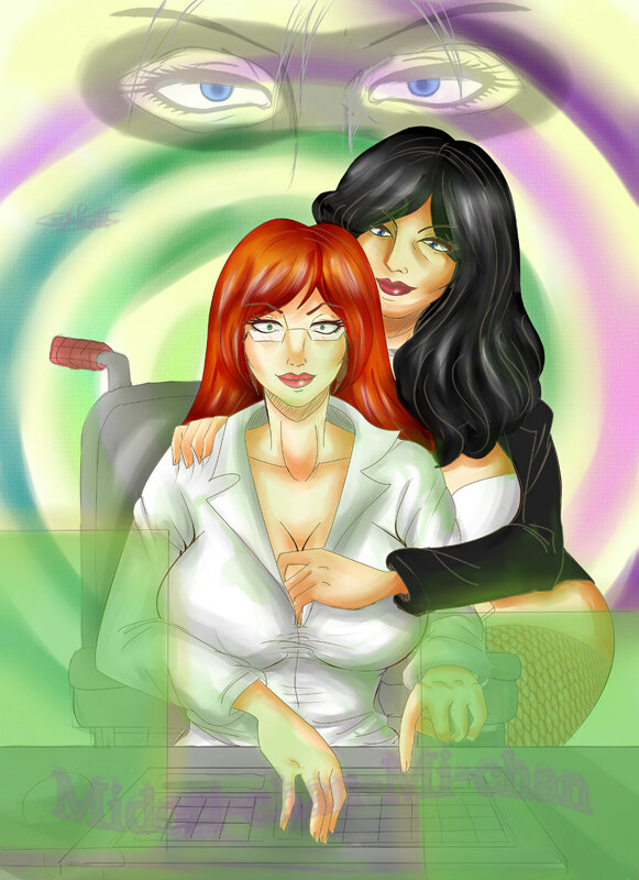 Commission: Mind Control for Barbara Gordon by Midori-chan-Mi-chan picture