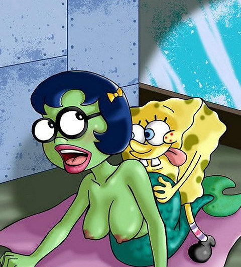 Mindy Neptune nailed by SpongeBob picture
