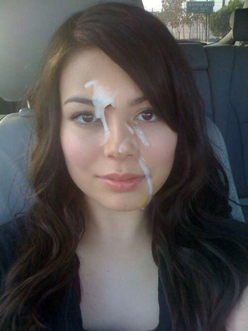 Miranda Cosgrove gets cummed on picture