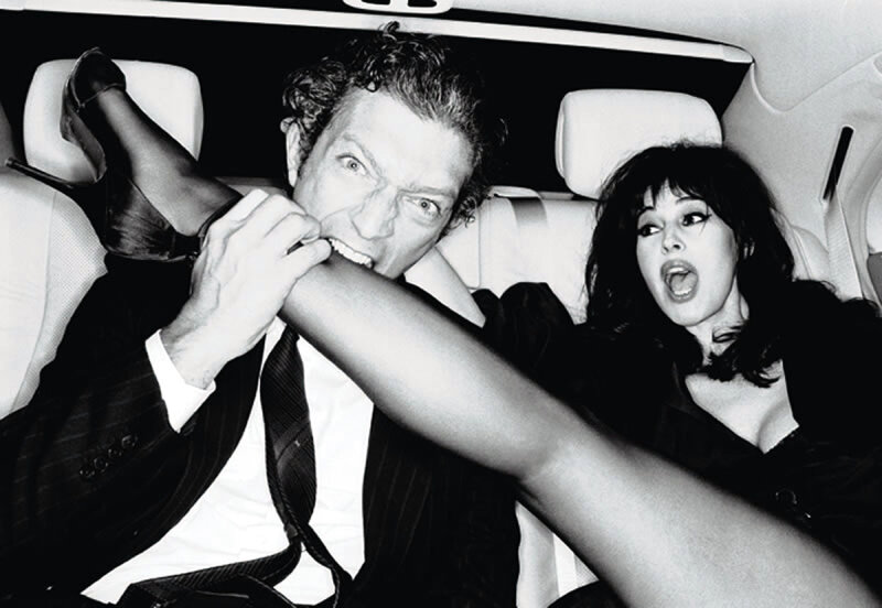 Monica Bellucci and Vincent Cassel - ph. Ellen von Unwerth picture