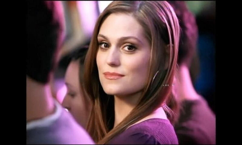 Morgan Webb purple picture