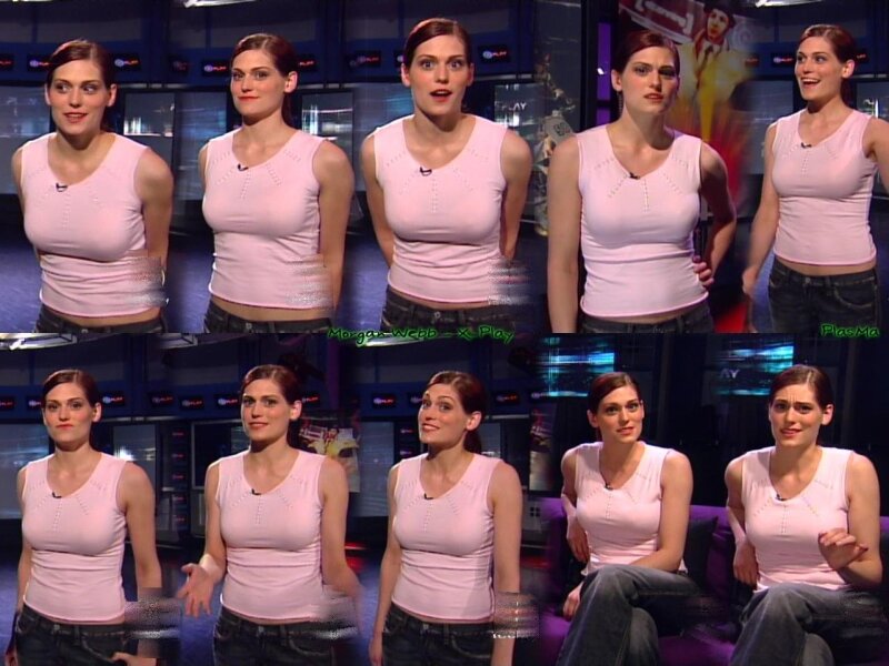 Morgan Webb pink picture