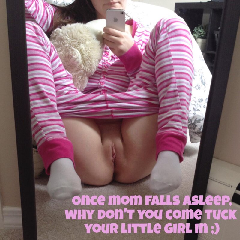Once mom is asleep... picture