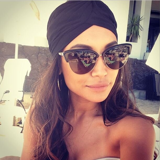 naya rivera turban picture